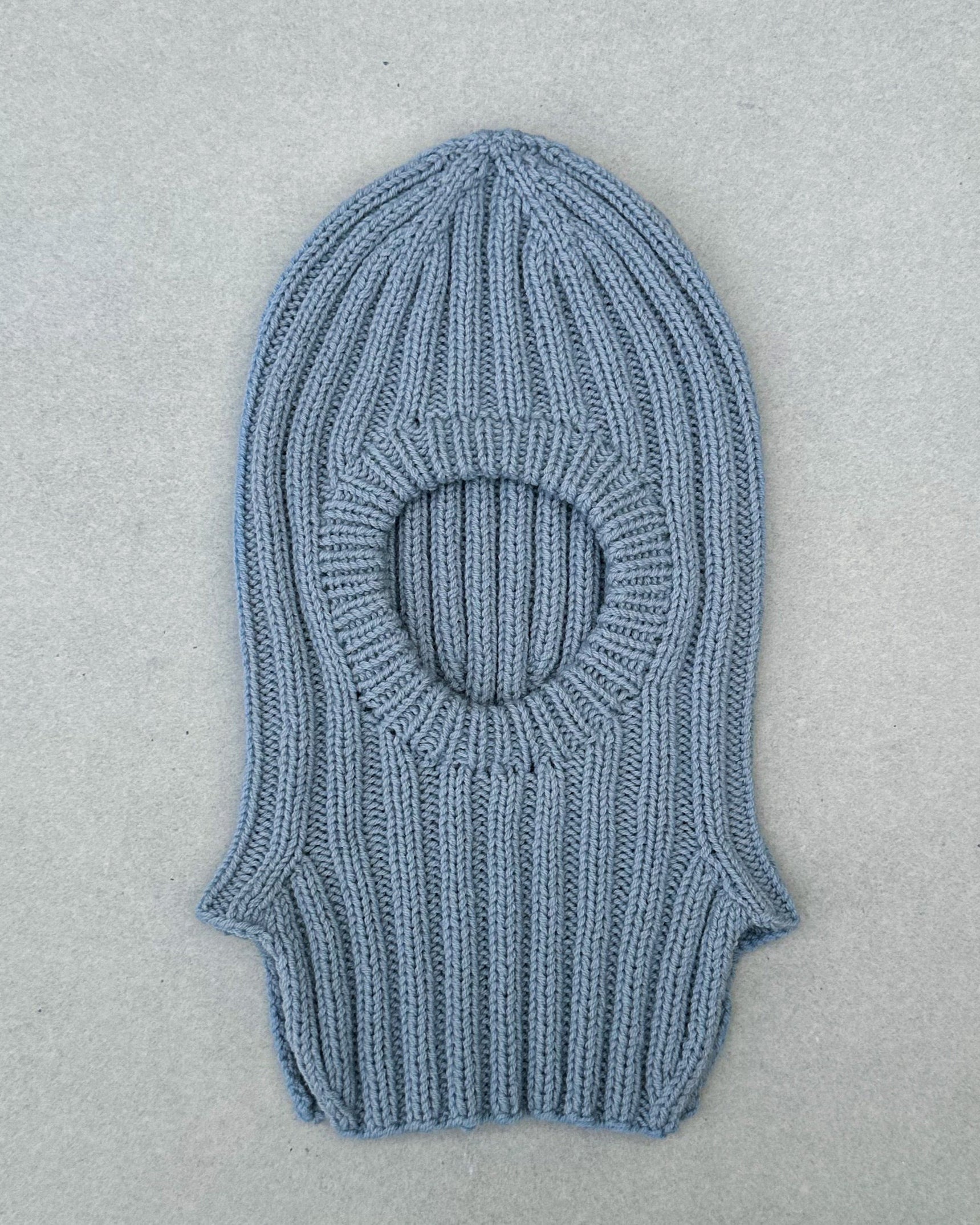 Olive's Ribbed Balaclava