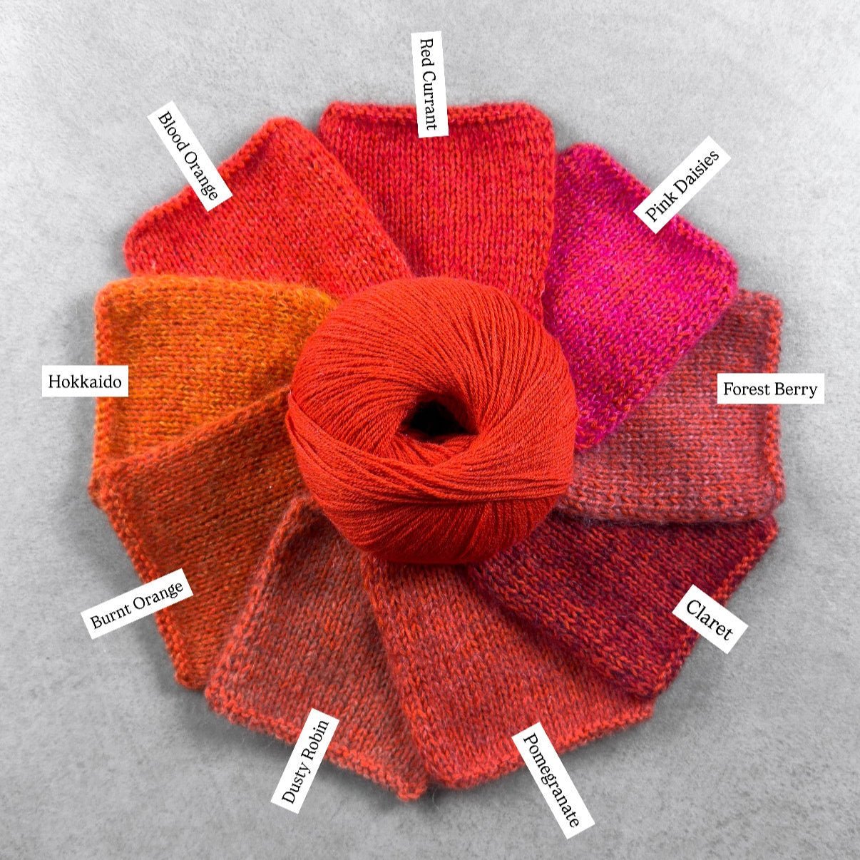 Knitting for Olive Merino - Blood Orange