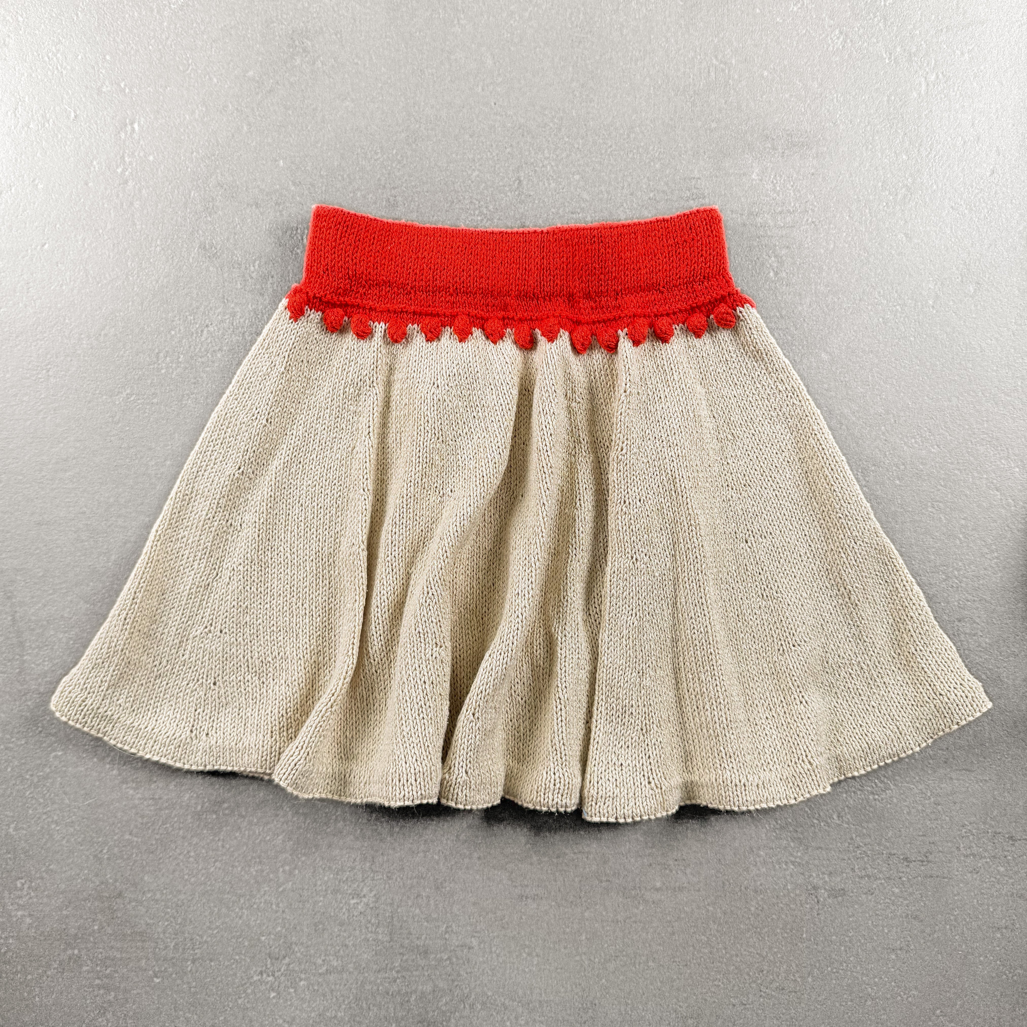 Pearls-on-a-string skirt