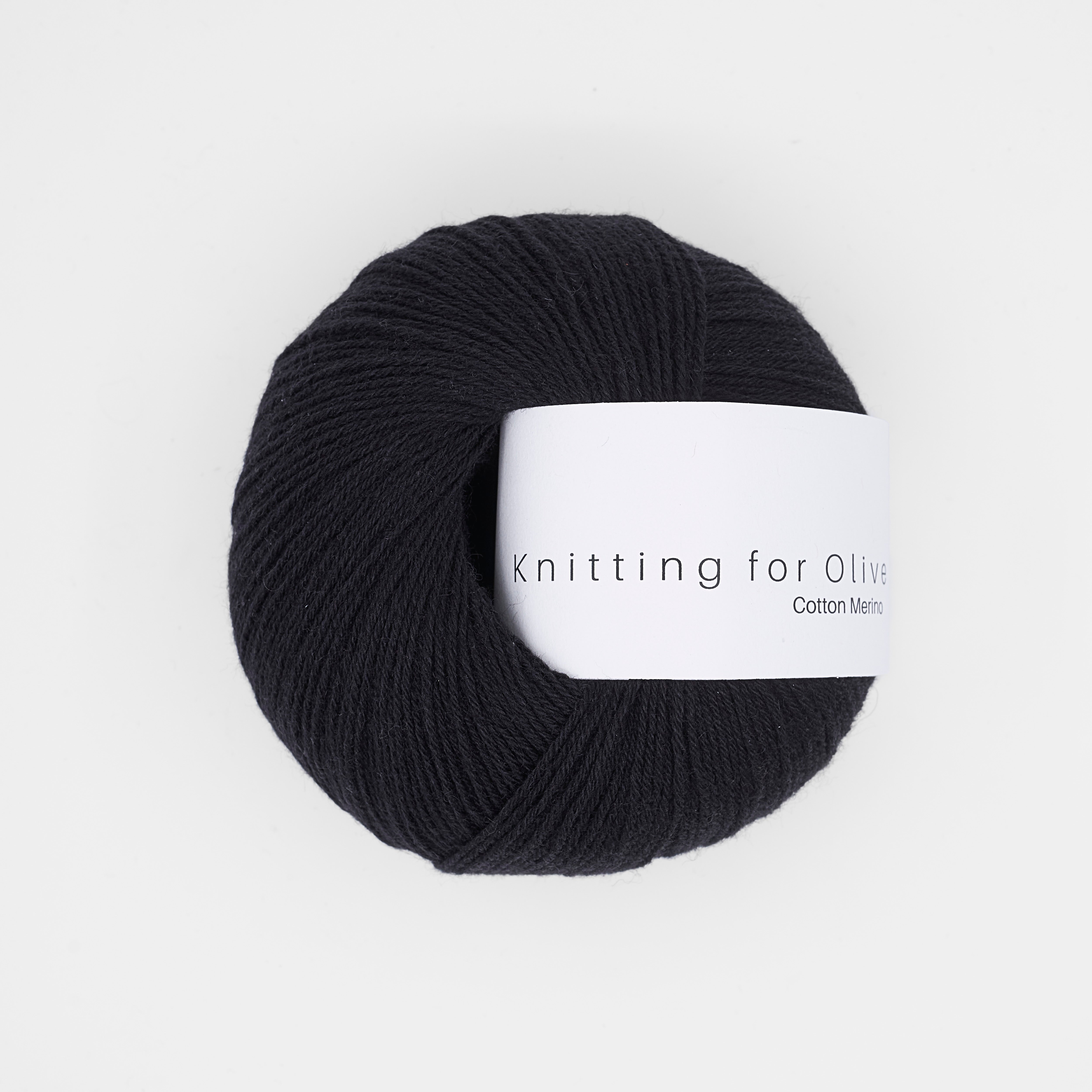 Knitting for Olive Cotton Merino - Licorice