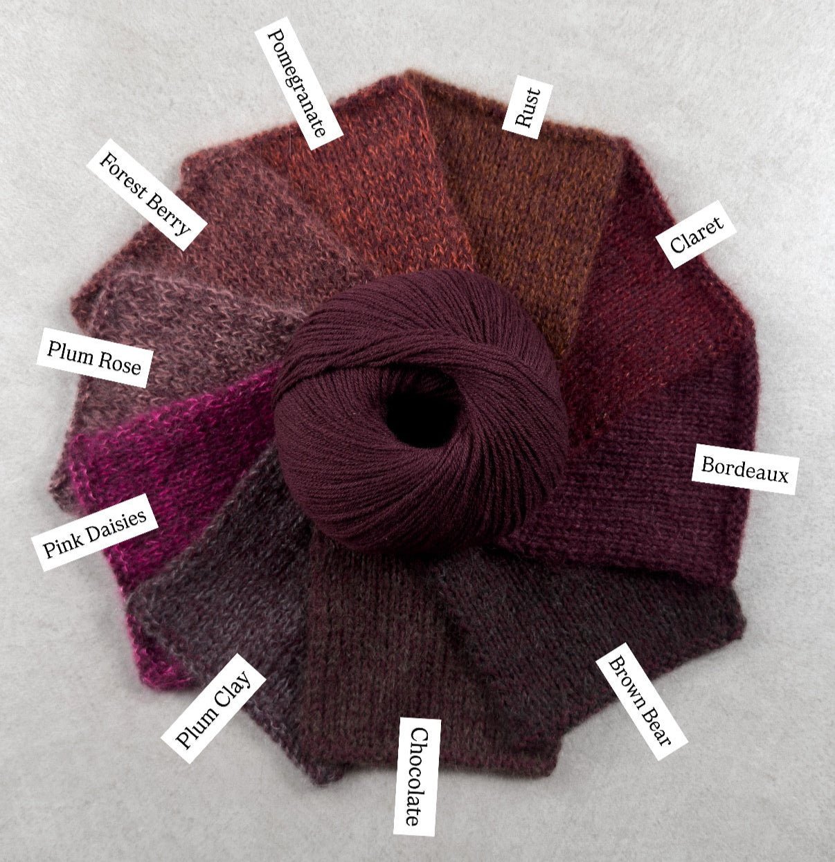Knitting for Merino - Bordeaux
