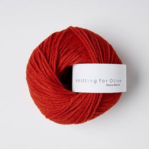 Knitting for Olive HEAVY Merino - Pomegranate