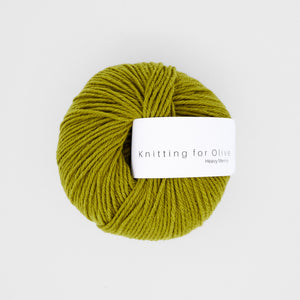 Knitting for Olive HEAVY Merino Green Woodpecker