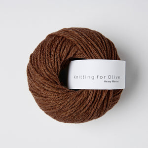 Knitting for Olive HEAVY Merino - Dark Cognac