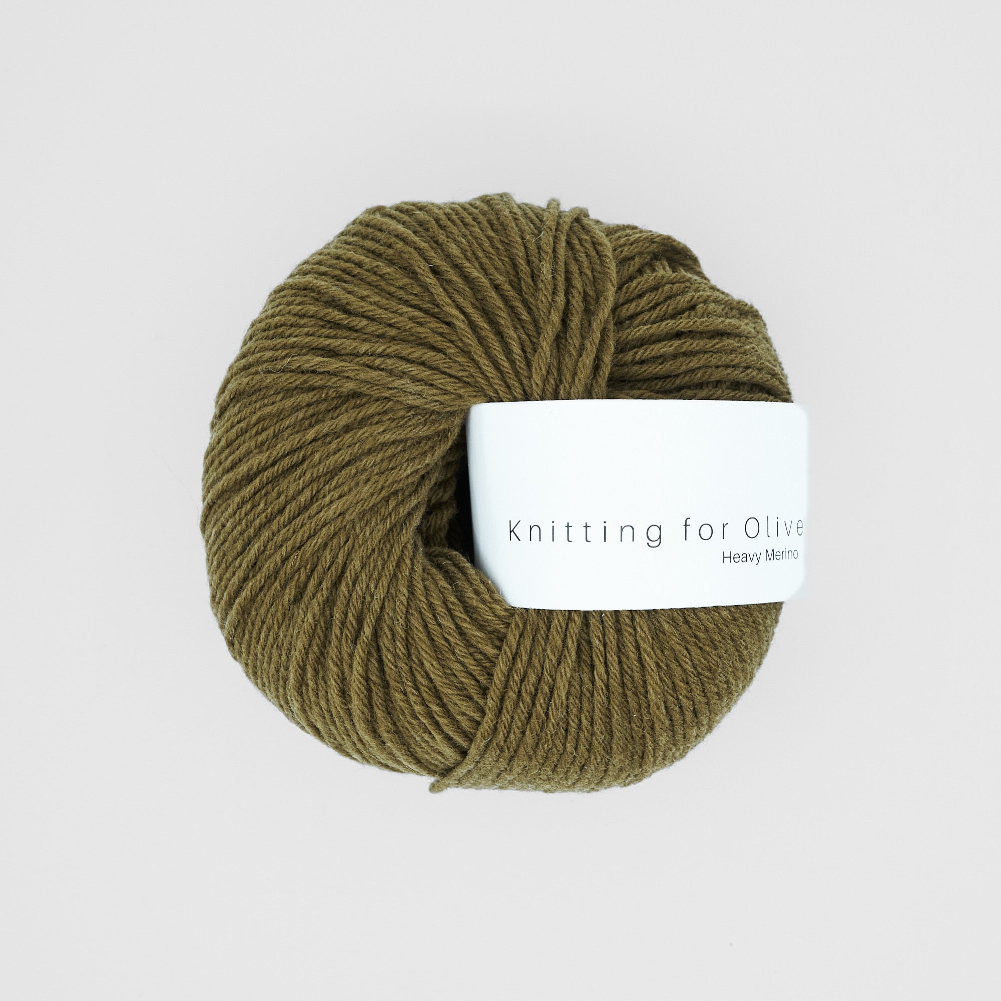 Knitting for Olive HEAVY Merino - Green Ocher