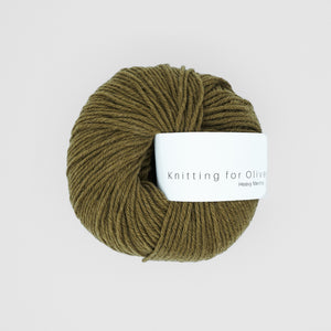 Knitting for Olive HEAVY Merino Green Ocher