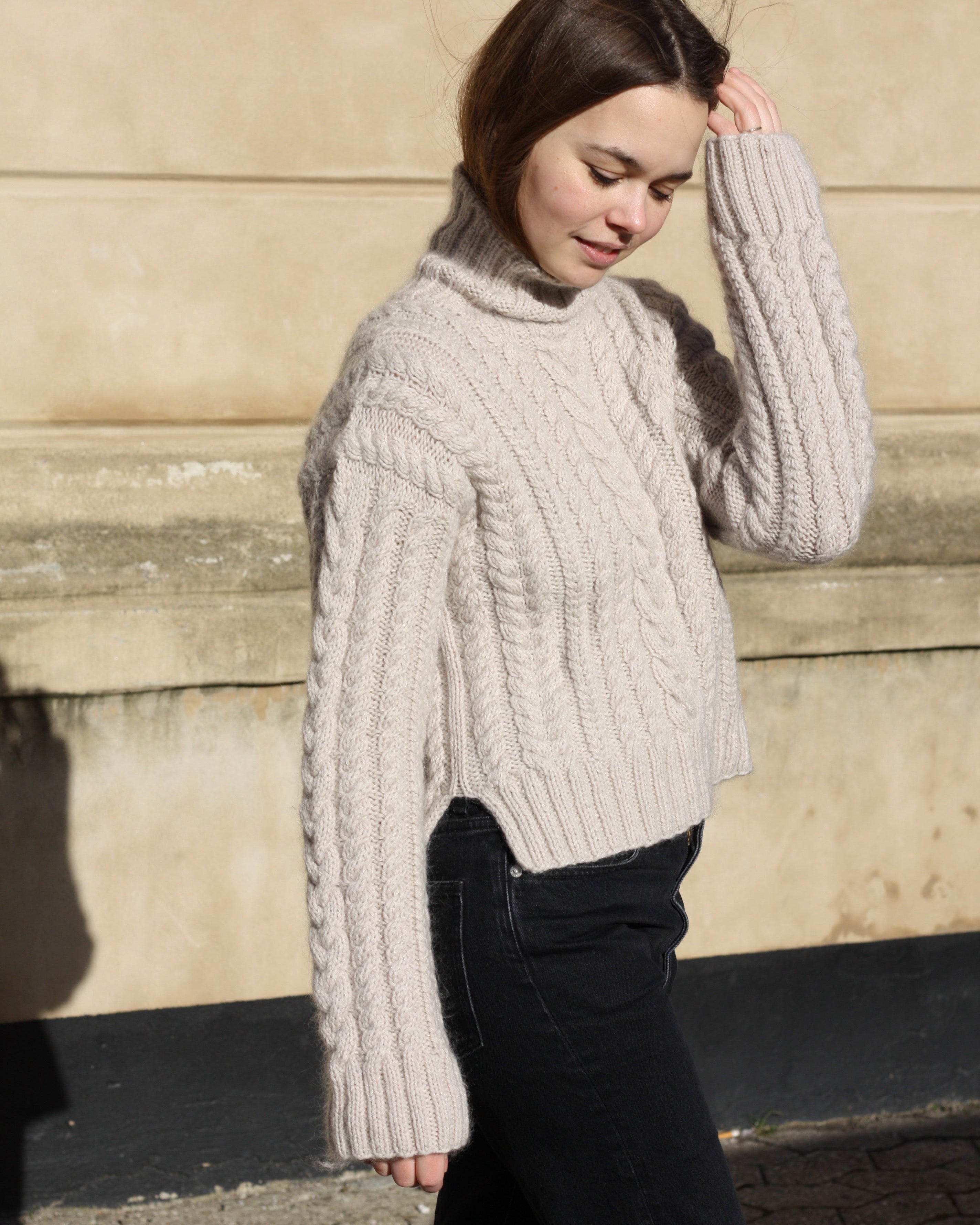 Chunky Cable Sweater