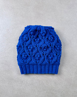 Chunky Lace Beanie