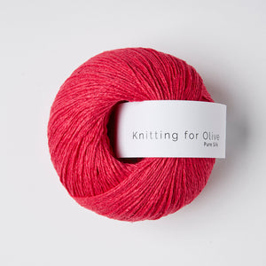 Knitting for Olive Pure Silk - Pink Daisies