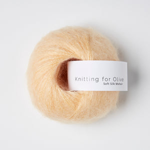 Knitting for Olive Soft Silk Mohair - Myk fersken