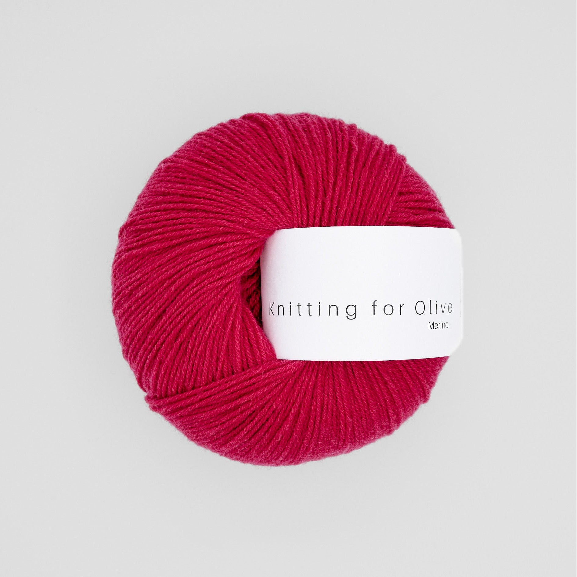 Knitting for Olive Merino - Raspberry Red