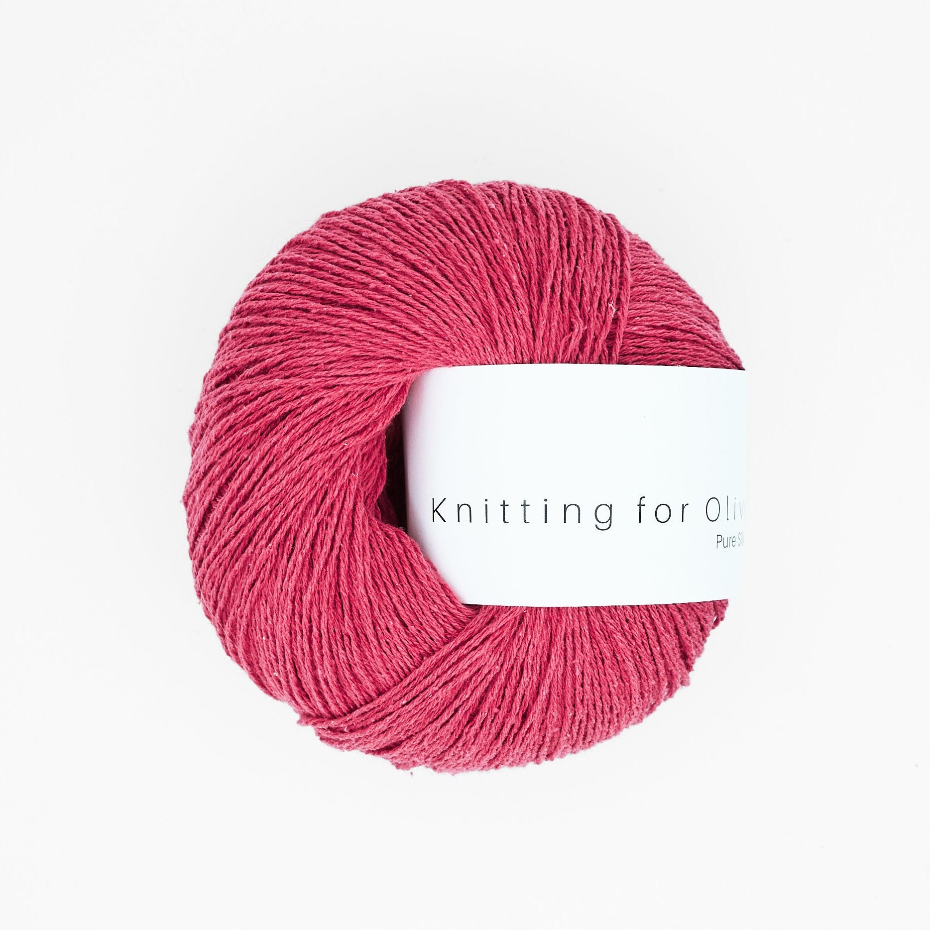 Knitting for Olive Pure Silk - Raspberry Red