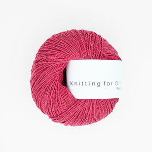 Knitting for Olive Pure Silk Raspberry Red