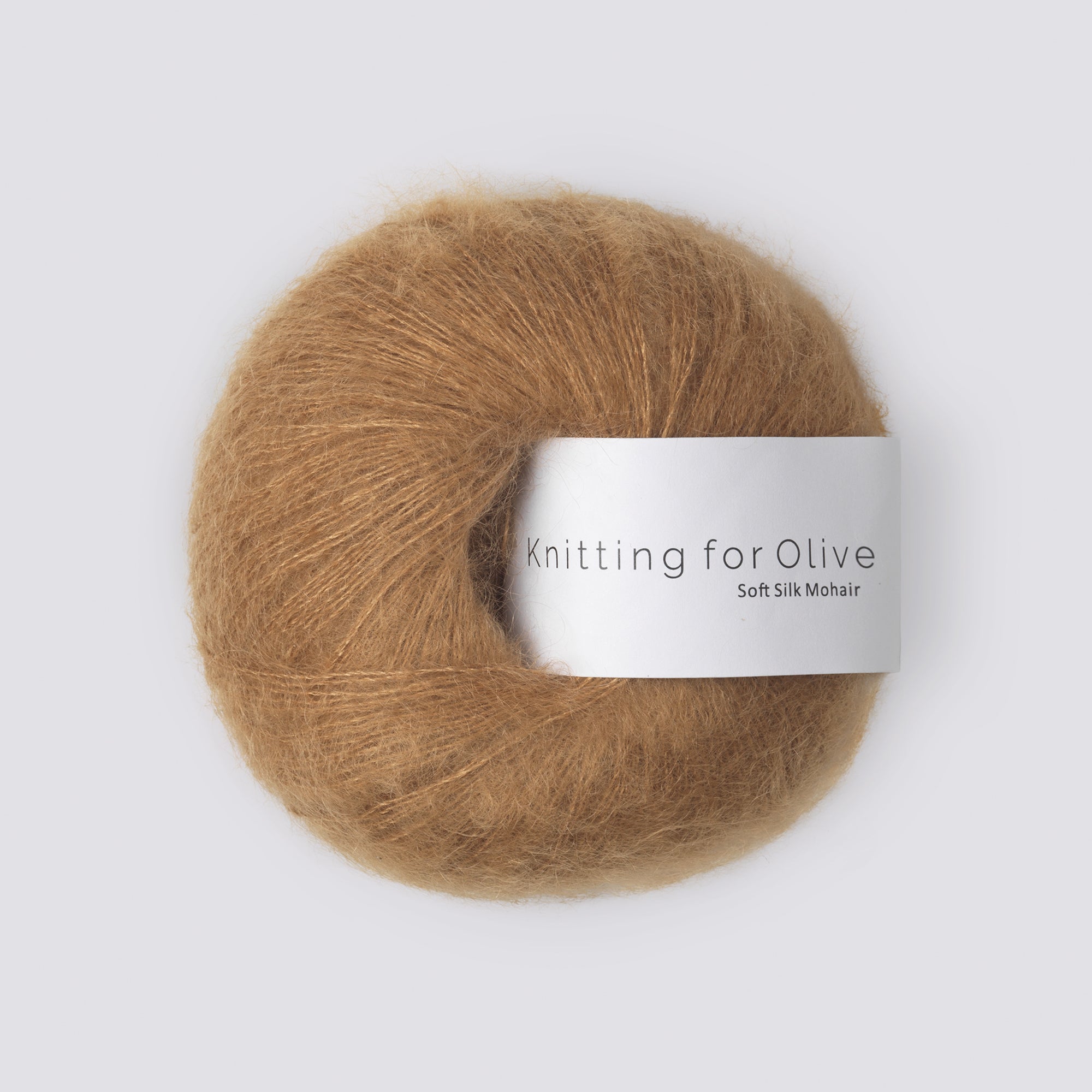 Knitting for Olive Soft Silk Mohair - Caramel