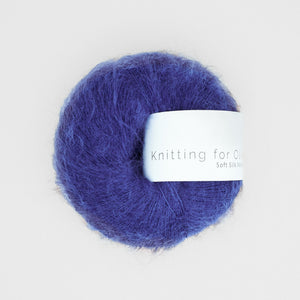 Knitting for Olive Soft Silk Mohair French Anemone