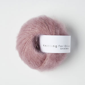Knitting for Olive Soft Silk Mohair - Dusty Rose