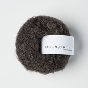Knitting for Olive Soft Silk Mohair - DarkSoft Silk Mohair Dark Moose