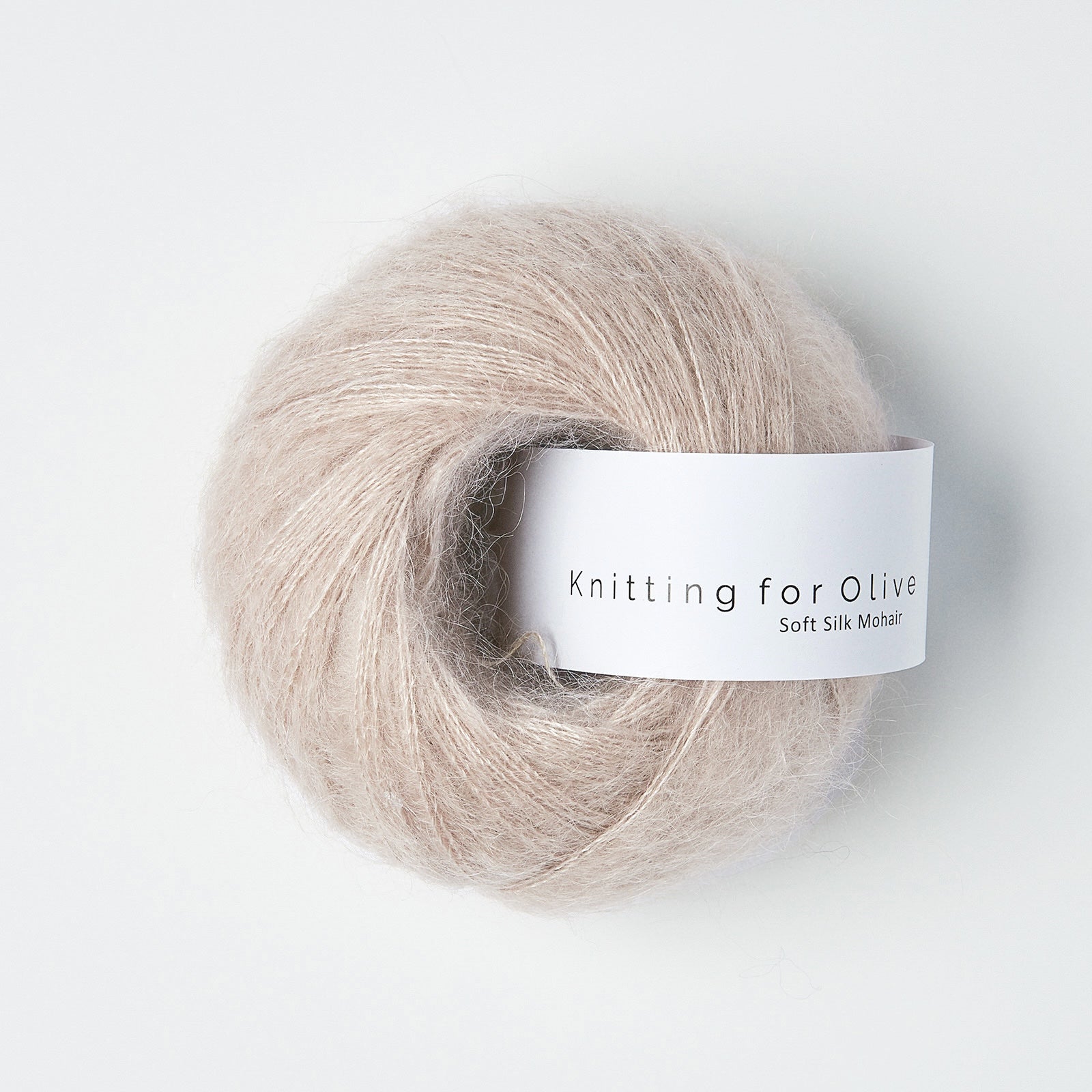 Knitting for Olive Soft Silk Mohair - Powder