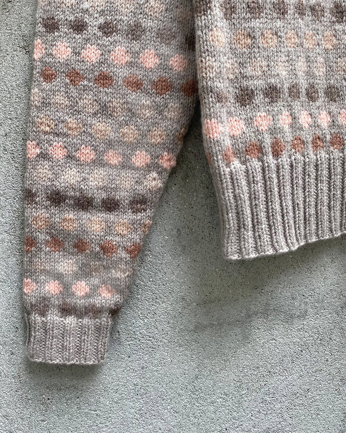 Slim Sleeves for Dot Sweater (addition to pattern)