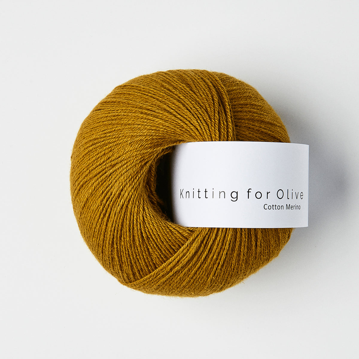 Cotton Merino - Dark Ocher