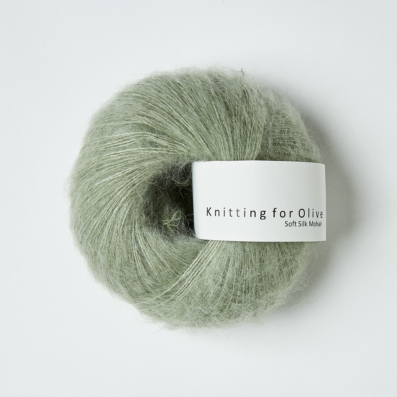 Knitting for Olive Soft Silk Mohair - Dusty Artichoke