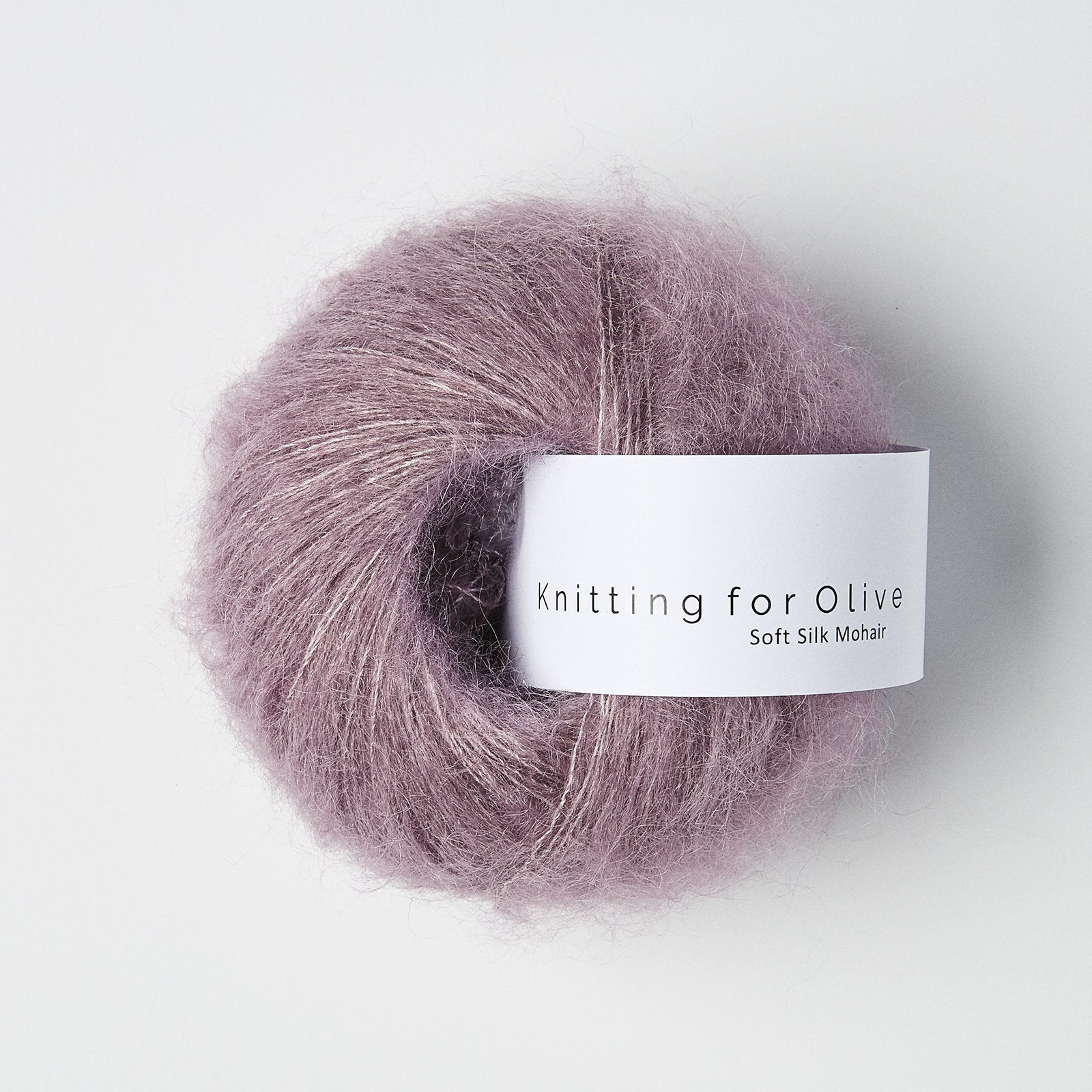 Knitting for Olive Soft Silk Mohair - Artichoke Purple