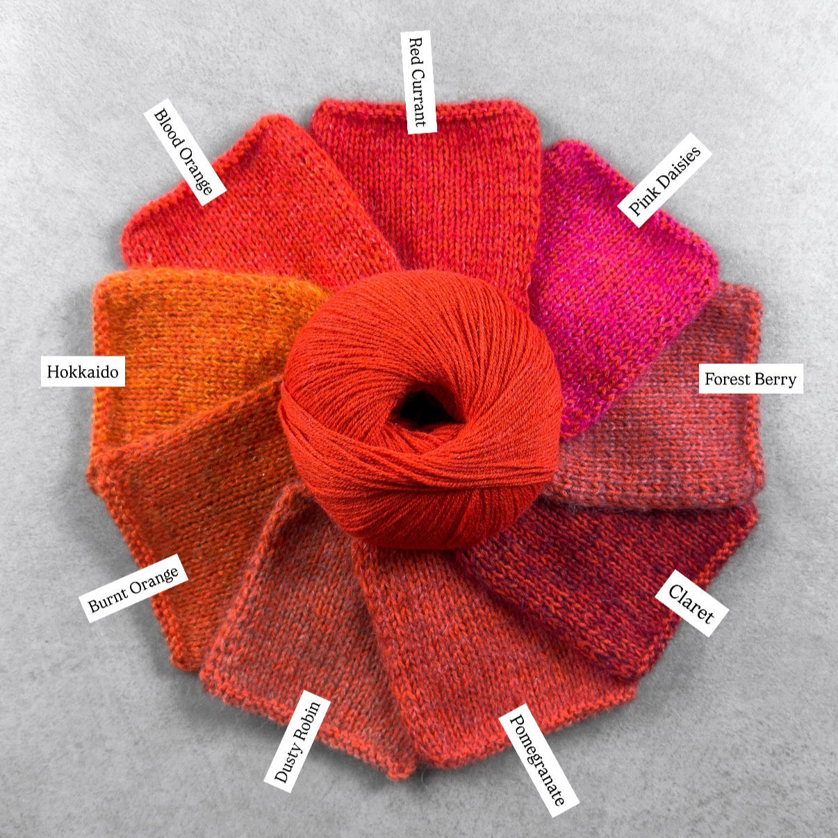 Knitting for Olive Merino - Blood Orange