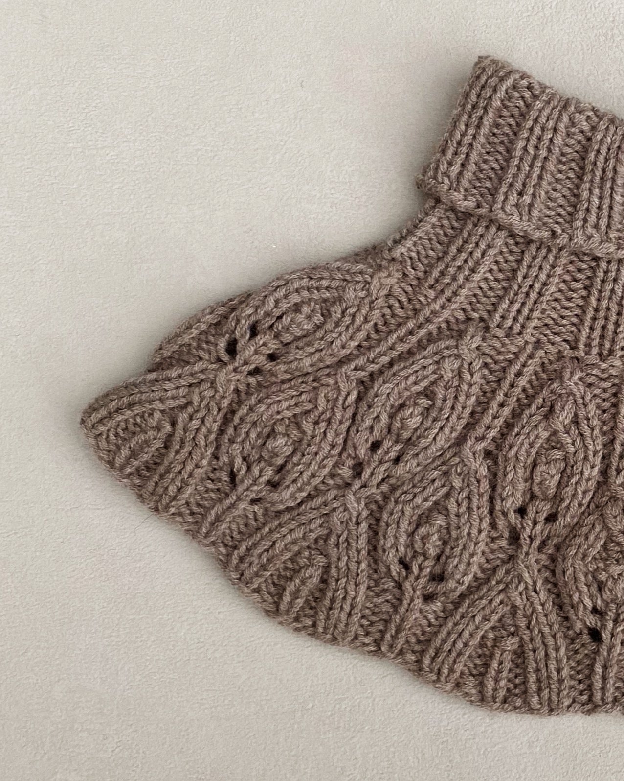 Peacock Hat & Capelet