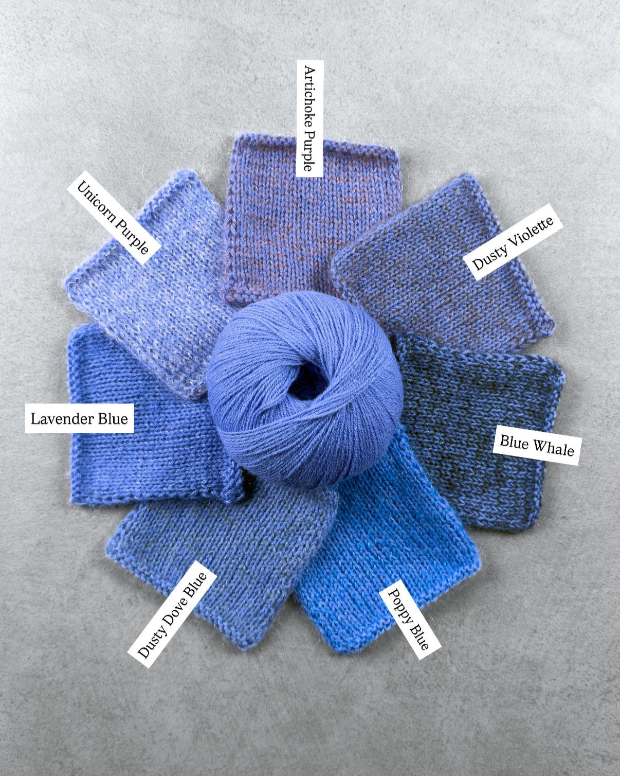 Knitting for Olive Merino - Lavendelblau