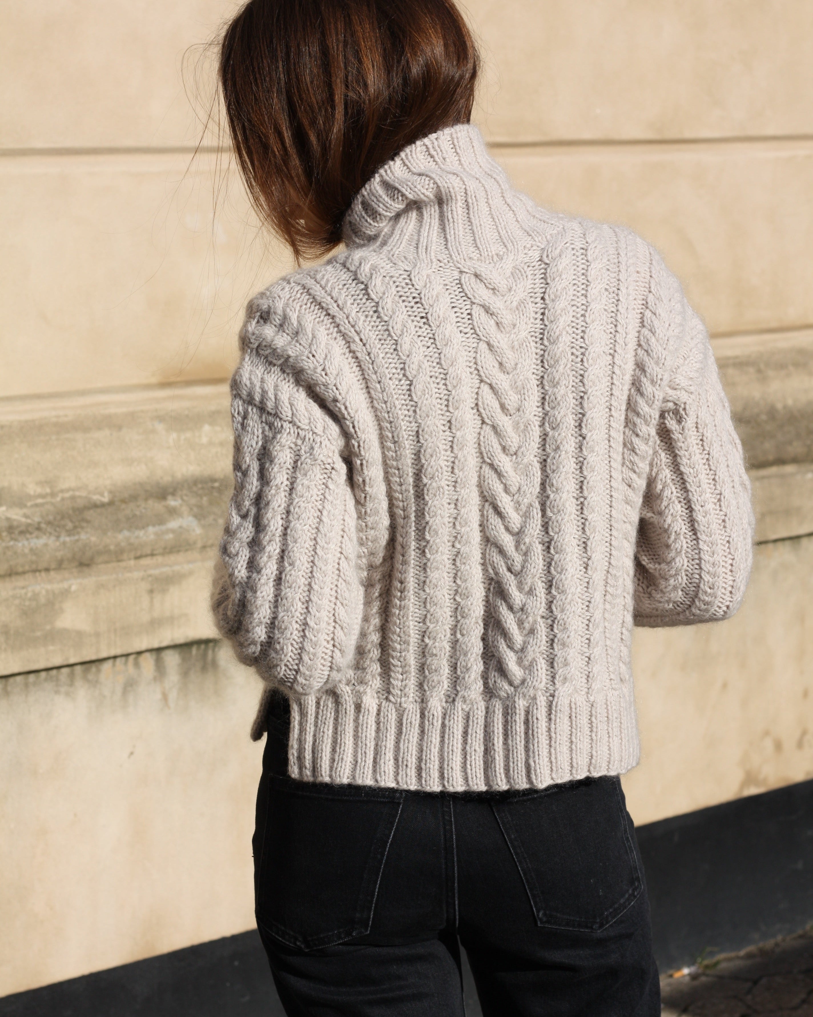 Chunky Cable Sweater