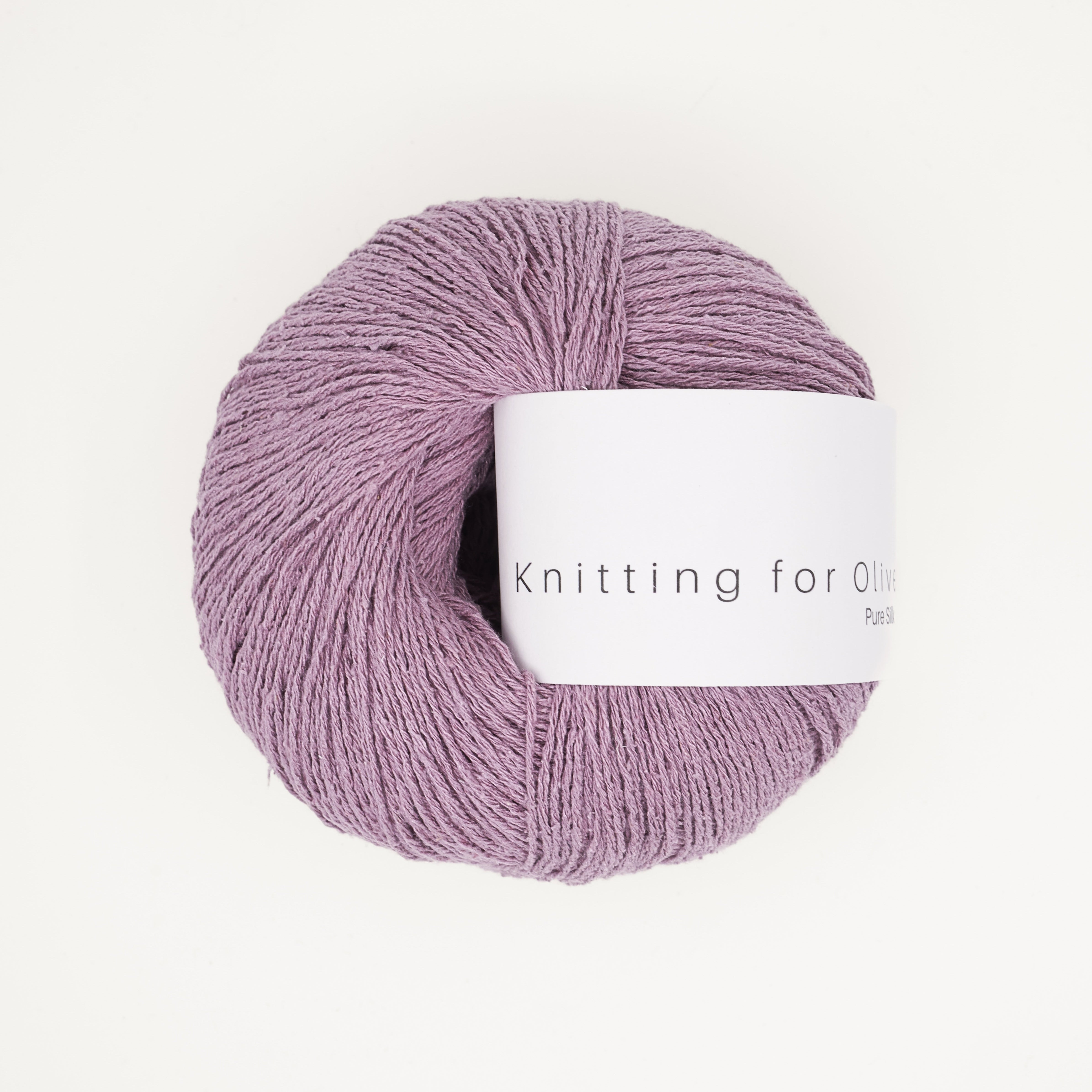 Knitting for Olive Pure Silk - Artischockenviolett