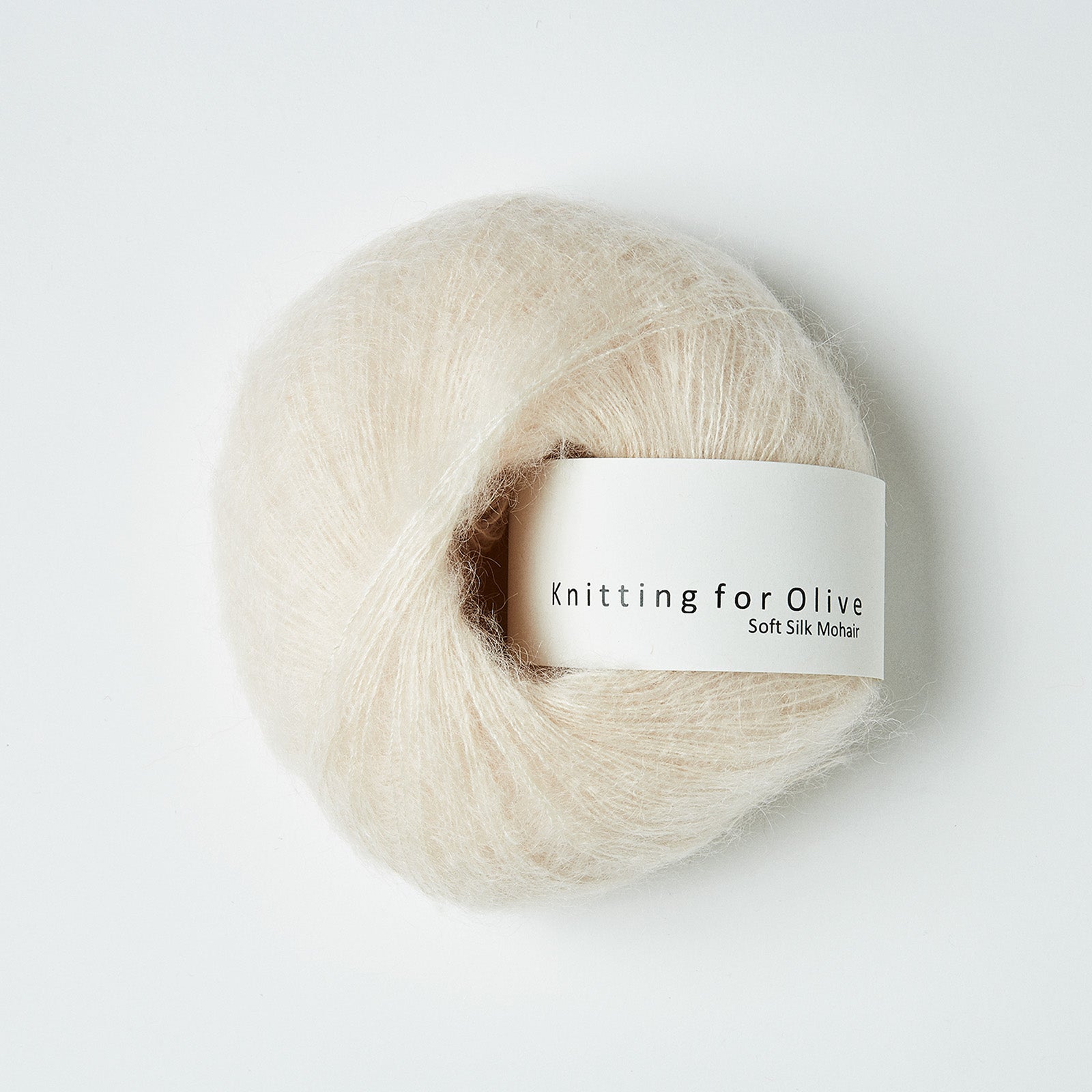 Knitting for Olive Soft Silk Mohair - Cloud
