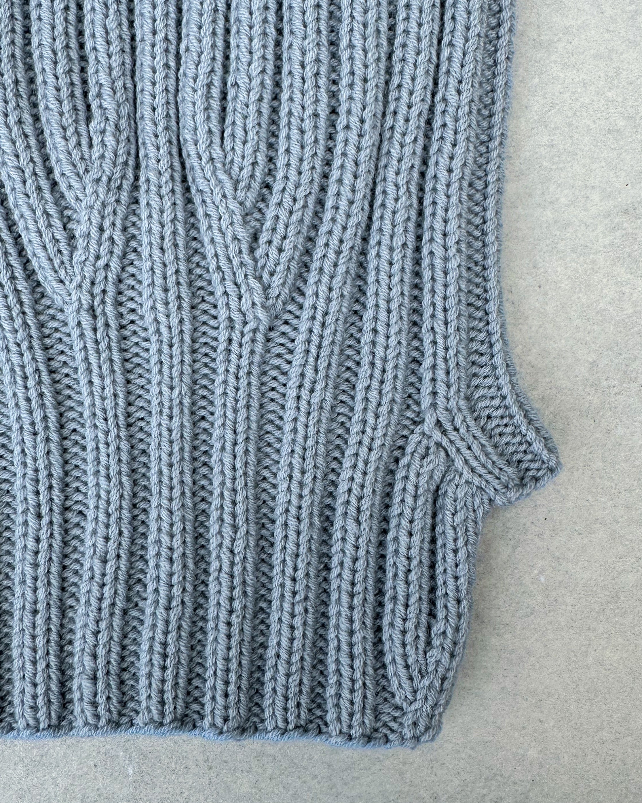 Olive's Ribbed Balaclava
