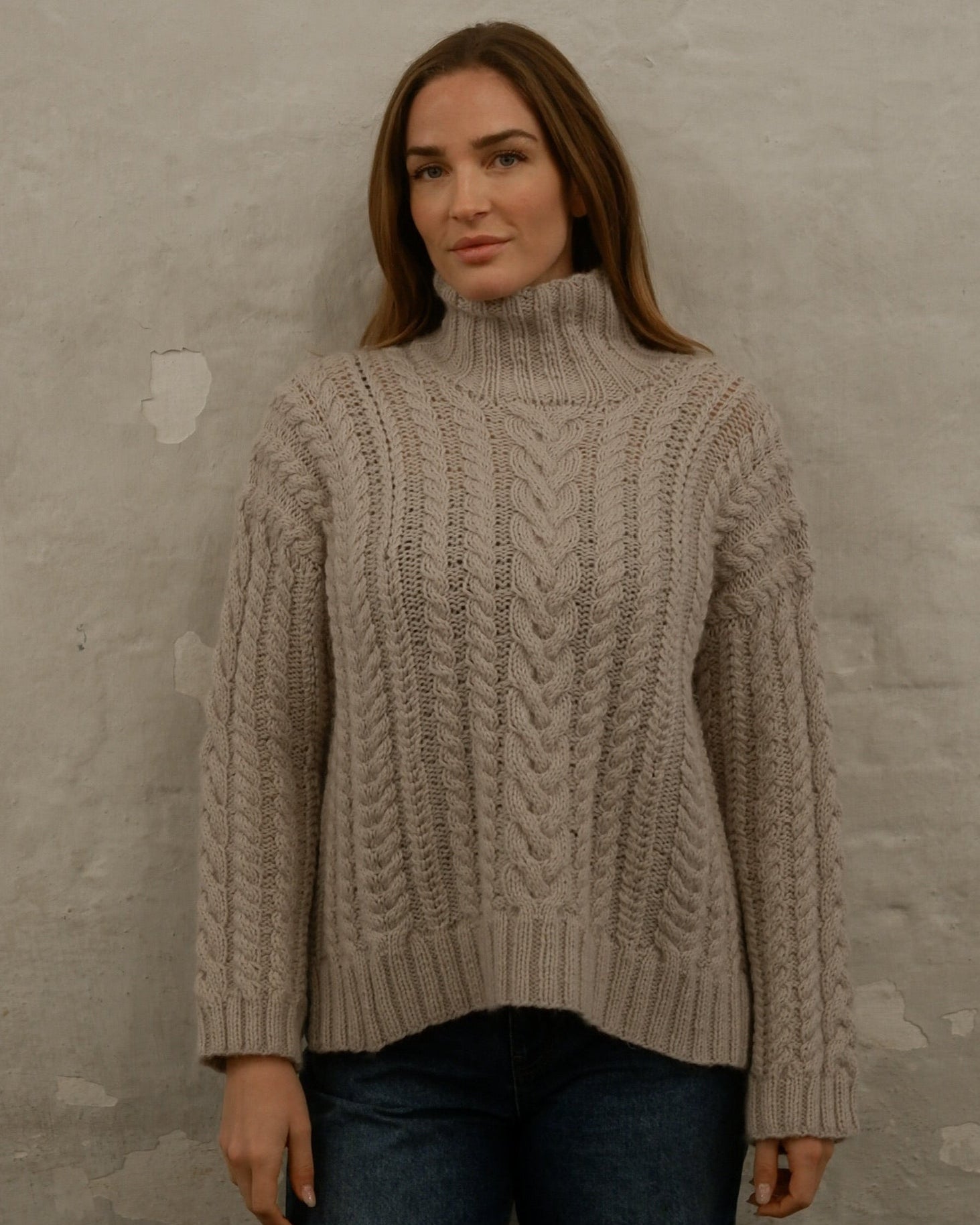 Chunky Cable Sweater