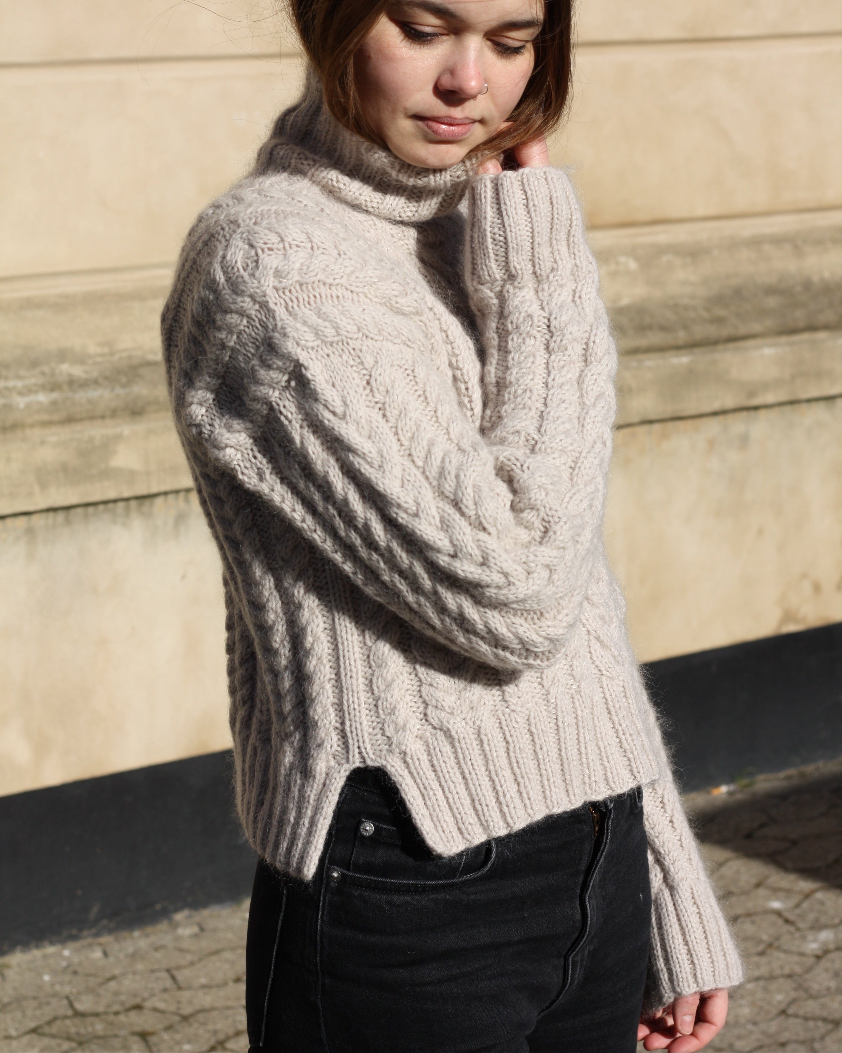 Chunky Cable Sweater