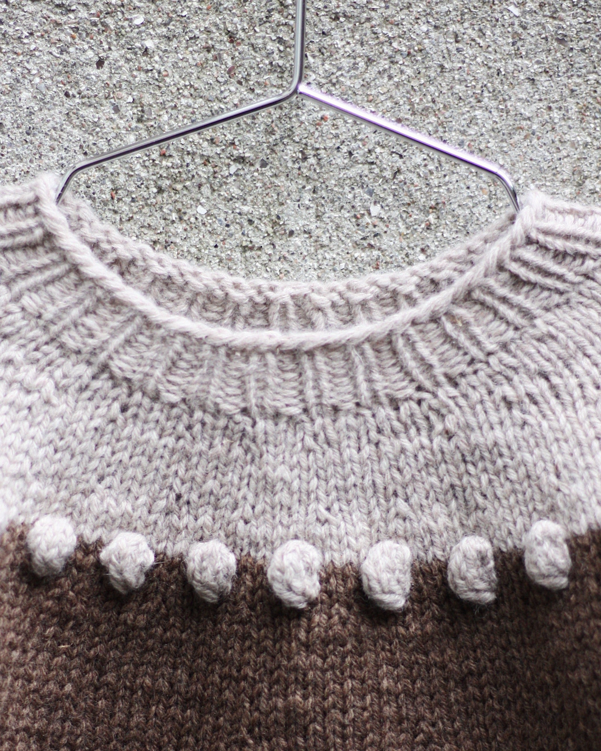 Pearls-on-a-string Sweater