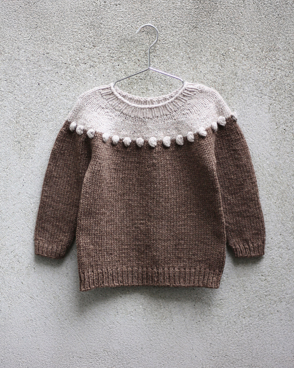 Pearls-on-a-string Sweater