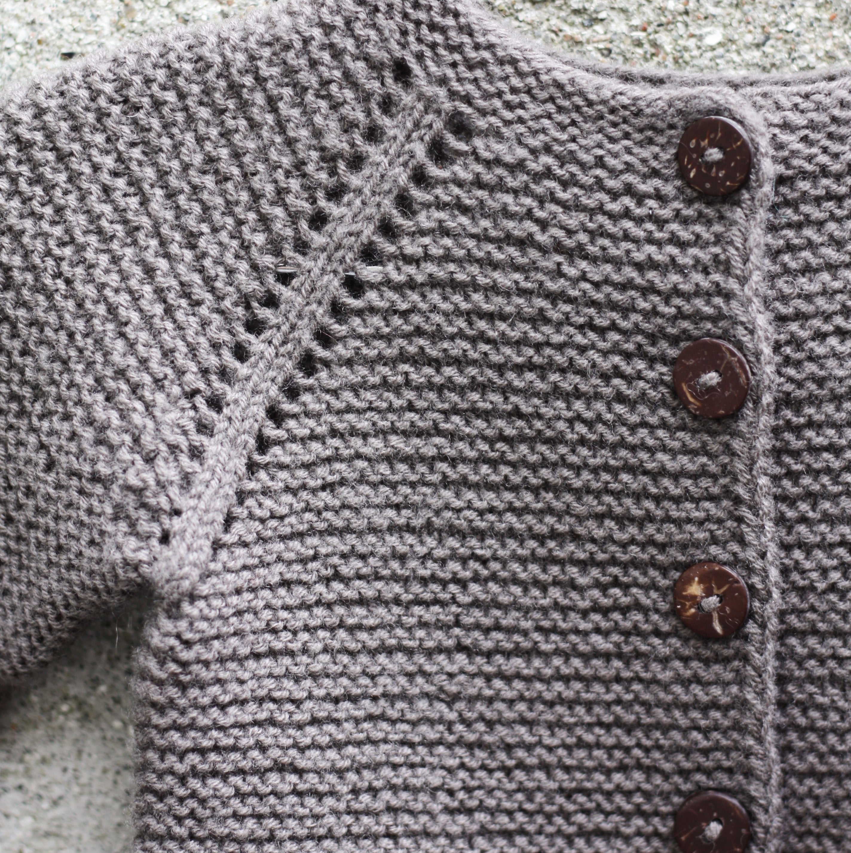 Garter Cardigan - Baby