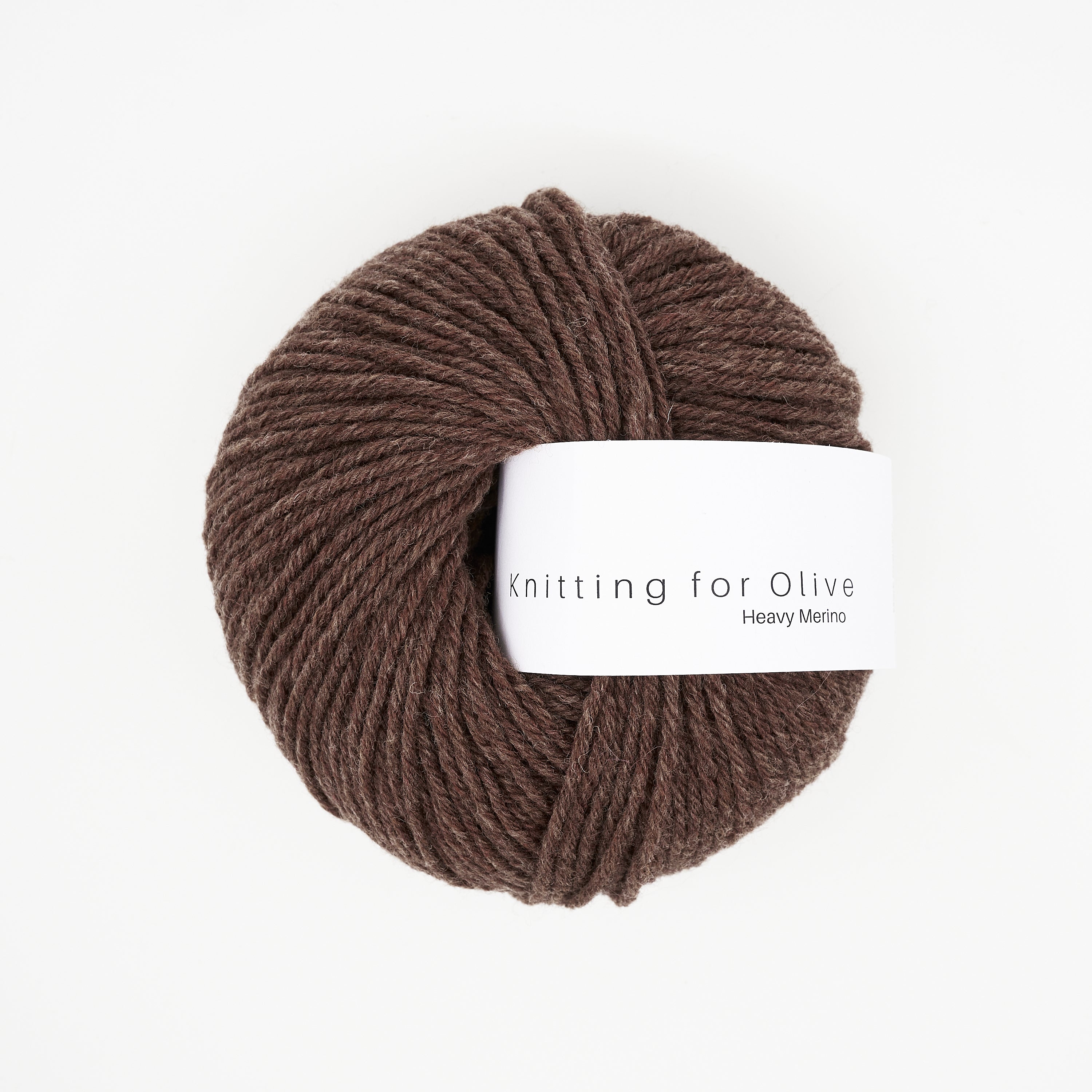 Knitting for Olive HEAVY Merino - Dark Cognac