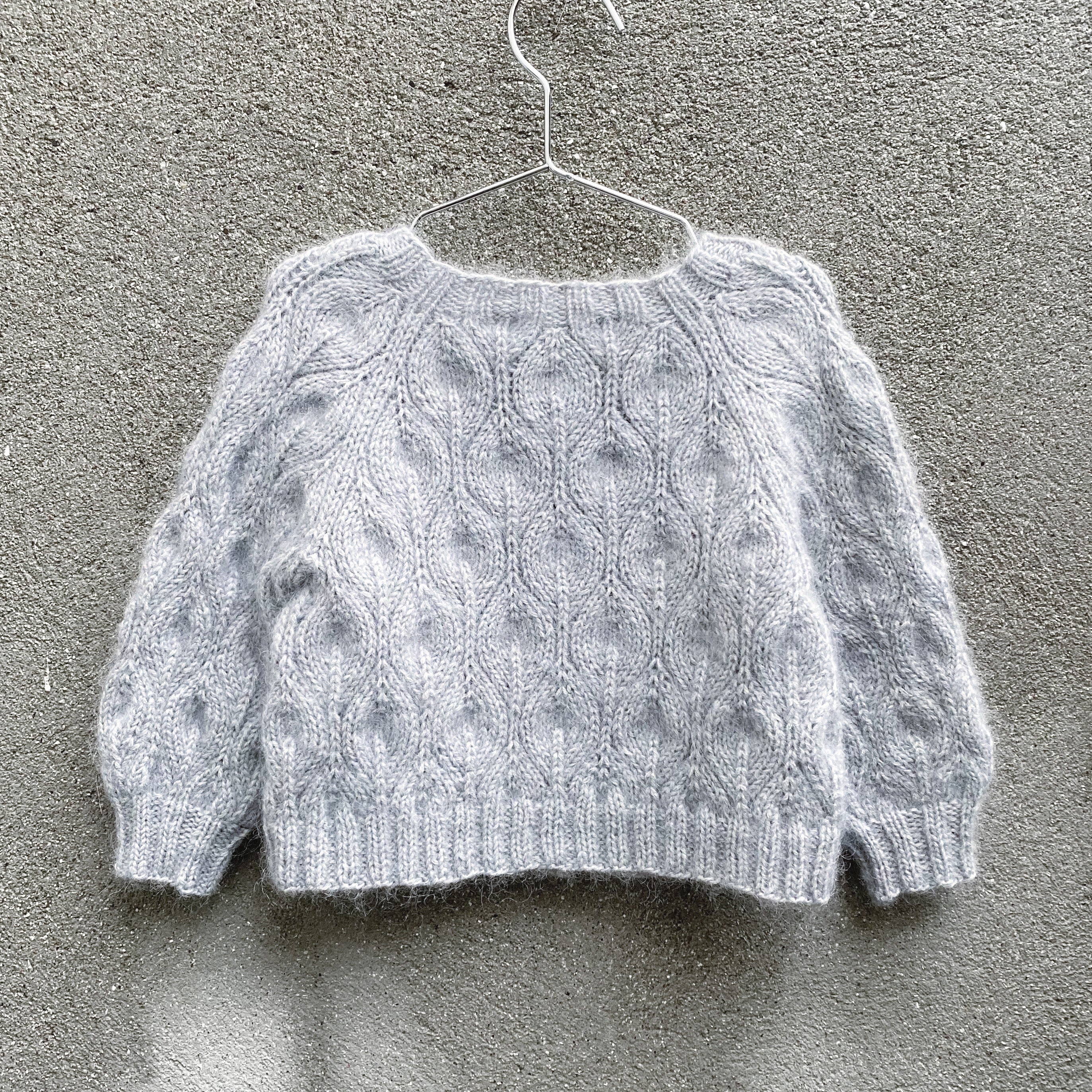Olivenfarget cardigan