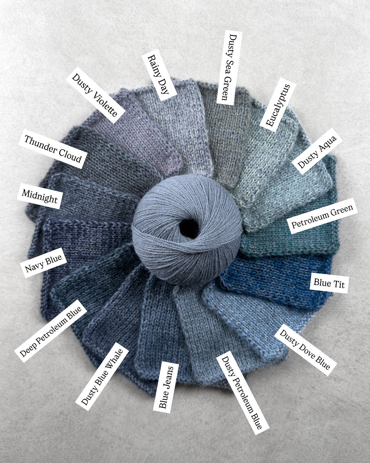 Knitting for Olive Merino - Dusty Petroleum Blue