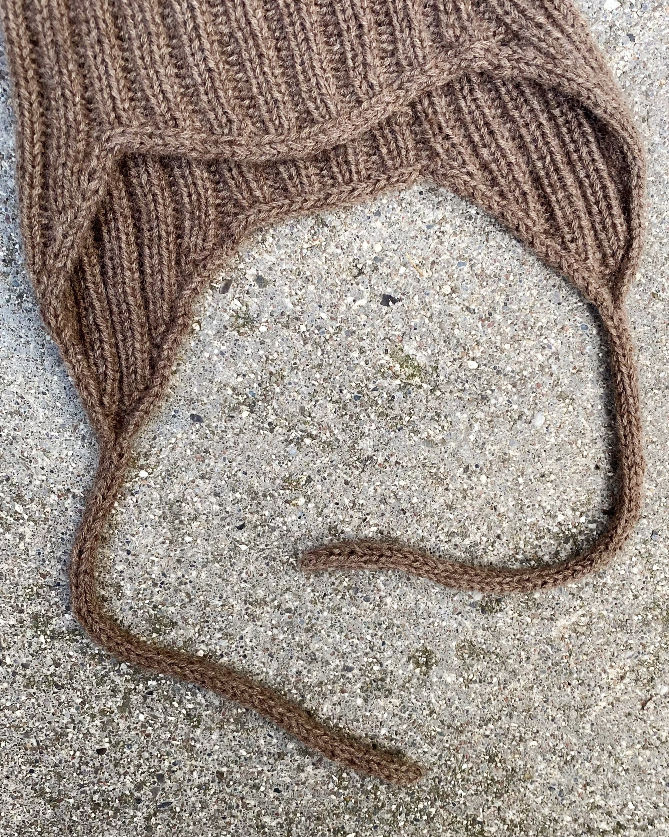 Olive's Geribbelde Muts