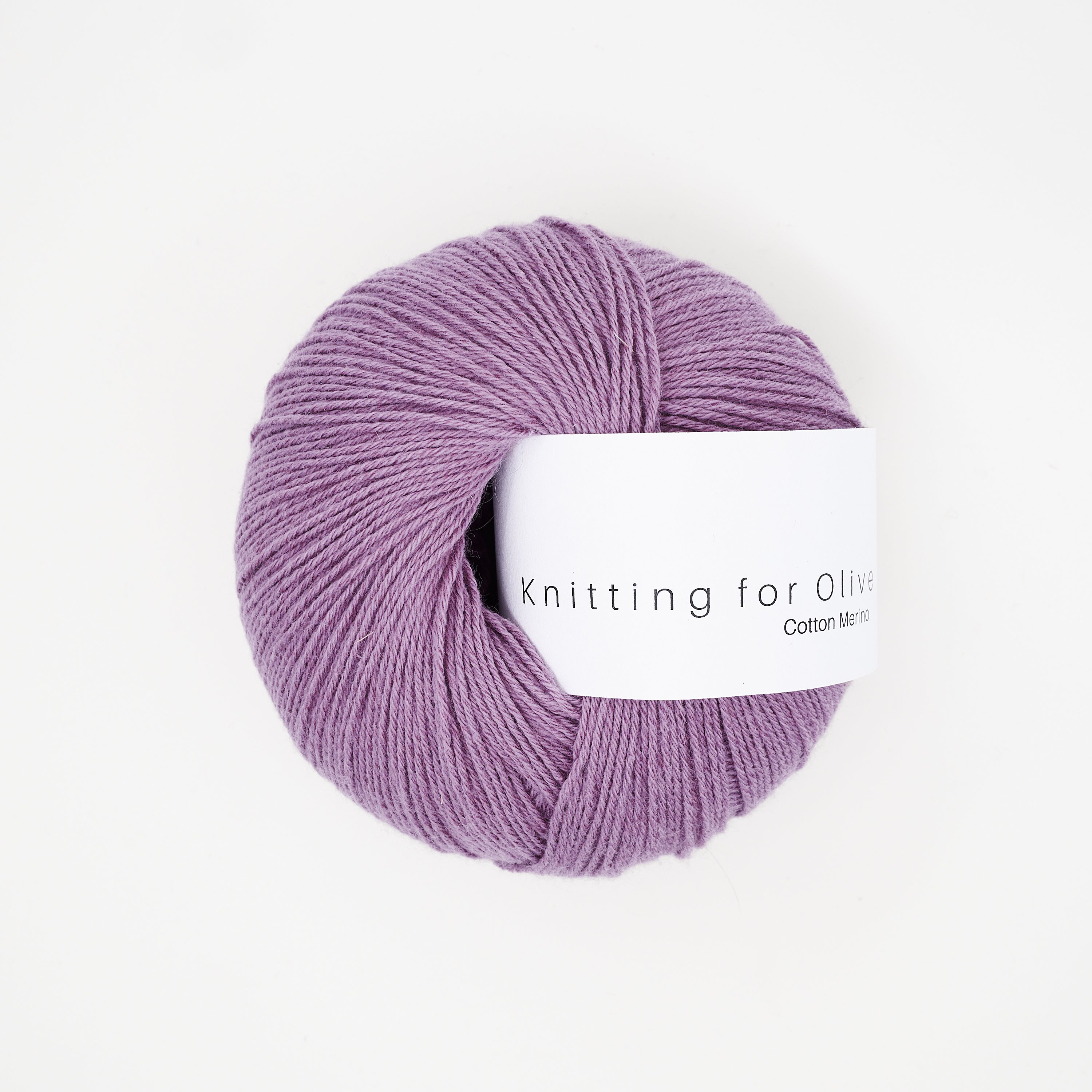 Knitting for Olive Cotton Merino - Artisjok paars