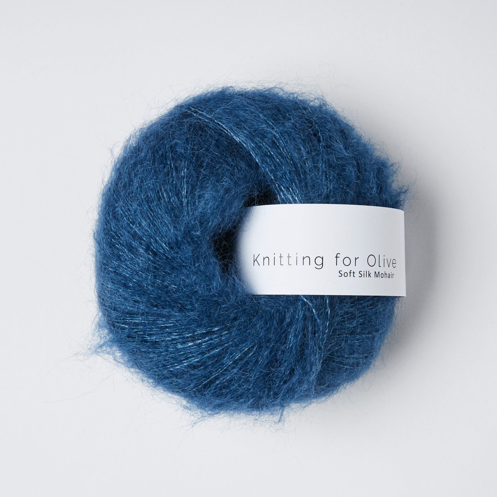 Knitting for Olive Soft Silk Mohair - Blue Tit