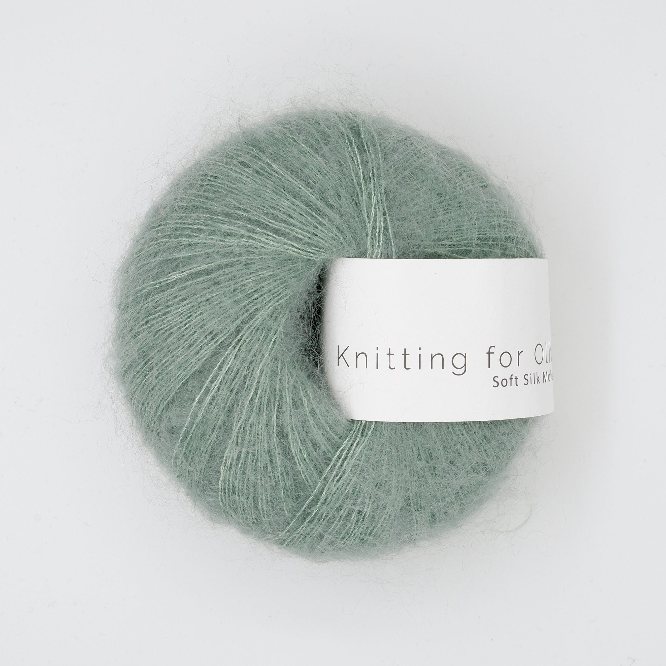 Knitting for Olive Zacht zijdemohair - Eucalyptus