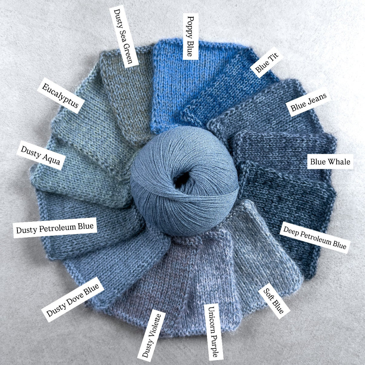 Knitting for Olive Merino - Dusty Dove Blue