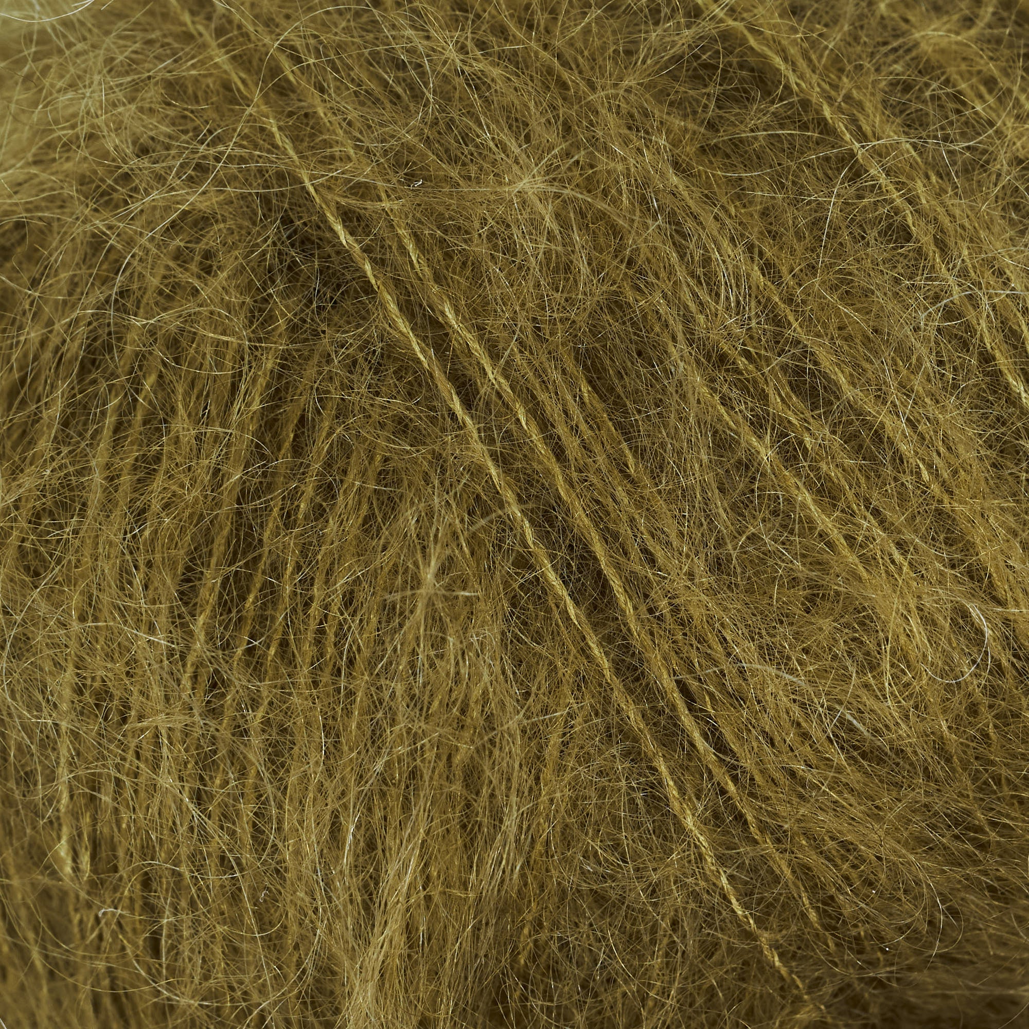 Knitting for Olive Soft Silk Mohair Green Ocher