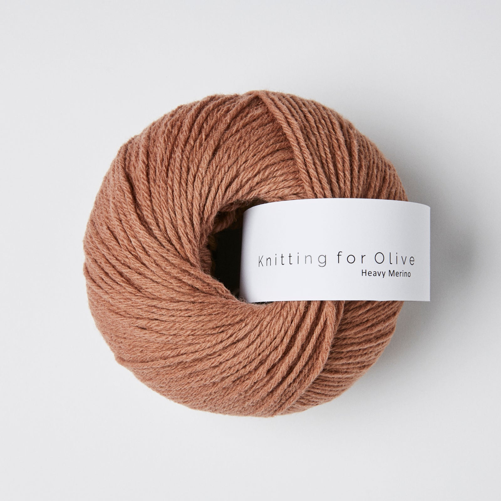 Soft Silk Mohair compatible with Heavy Merino - Brown Nougat