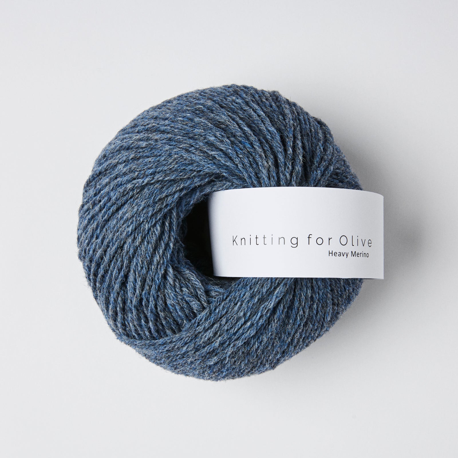 Soft Silk Mohair compatible with Heavy Merino - Blue Jeans