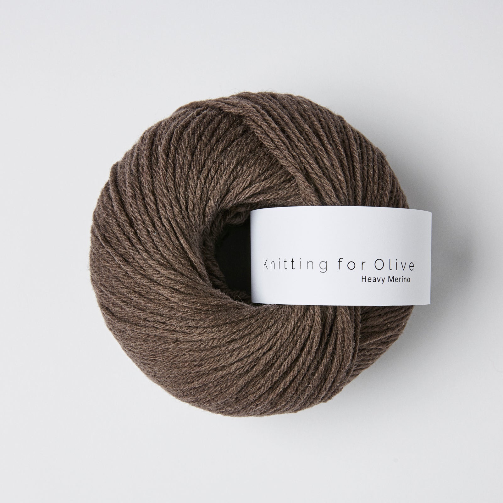 Soft Silk Mohair compatible with Heavy Merino - Dark Moose
